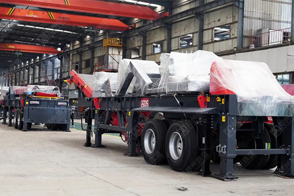 俄羅斯移動式花崗巖破碎生產線01