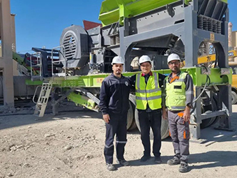 海外投產丨鄭州鼎盛移動顎破助力伊拉克基礎建設